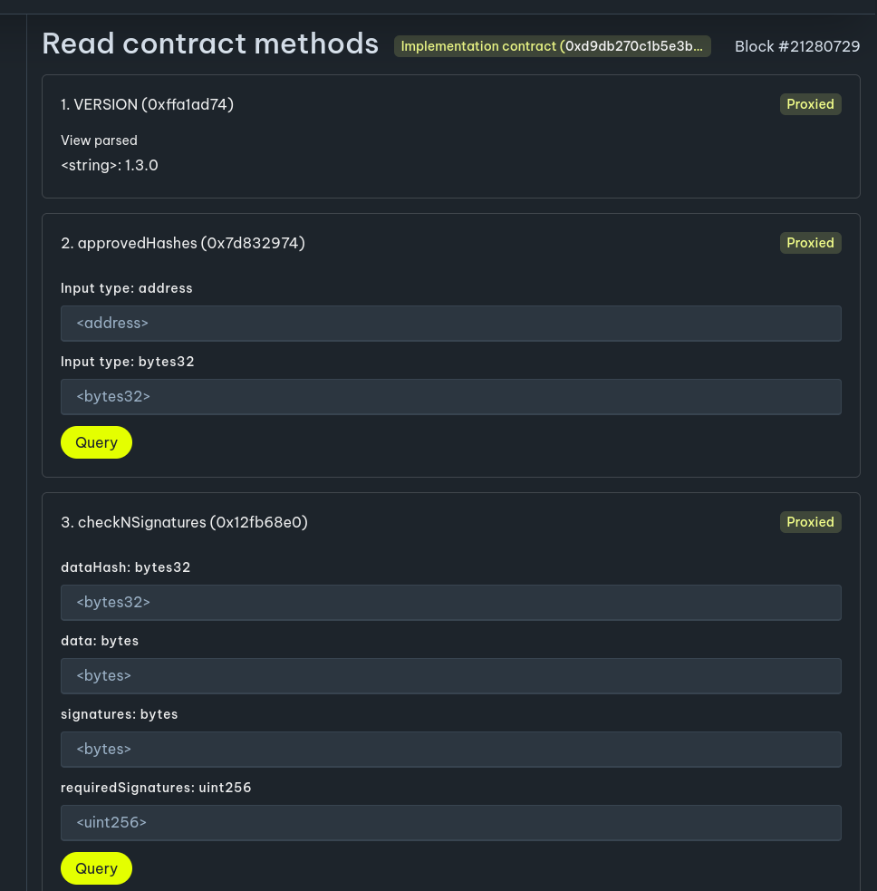 Improved Gnosis Proxy Support | monitoring blockchain transactions