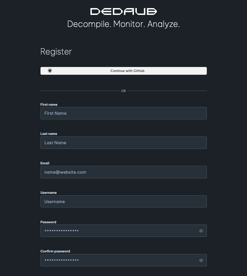 Dedaub Security Suite Trial